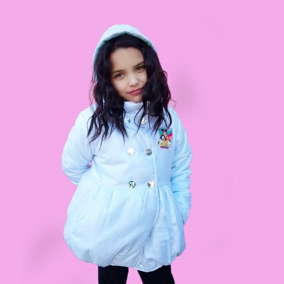 NEW Girls Disney Tsum Tsum Puffed jacket - Picture 1 of 5